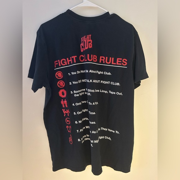 Pink Fight Club Graphic Tee - Picture 4 of 5
